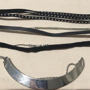 Choker necklaces